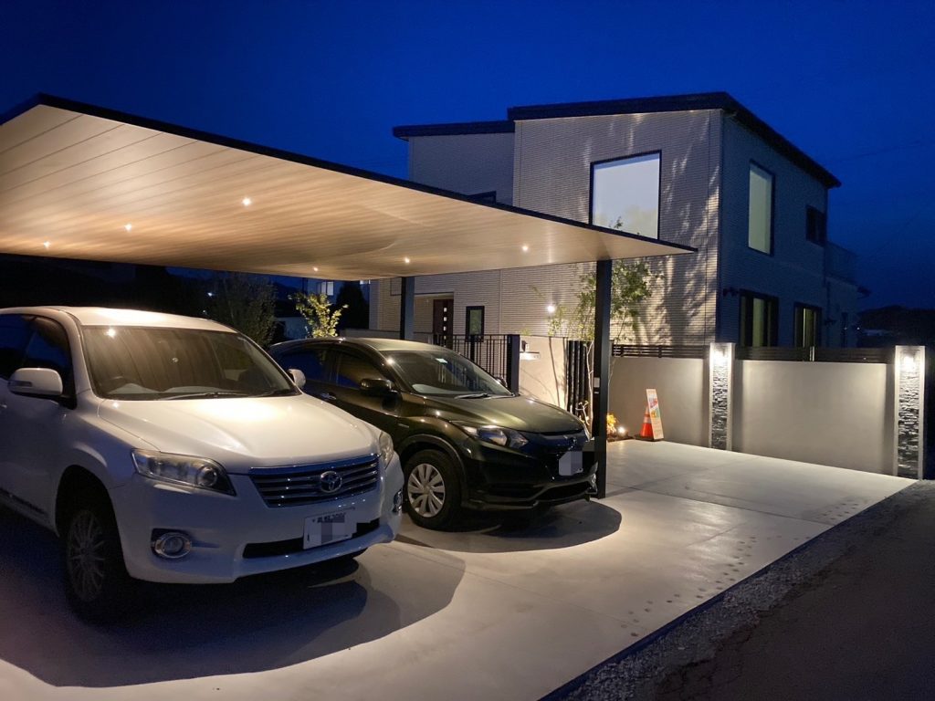 佐久・軽井沢・御代田】外構業者がおすすめするカーポートのおしゃれで  